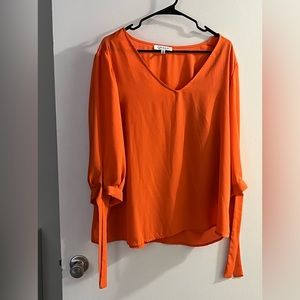 Beautiful orange work shirt